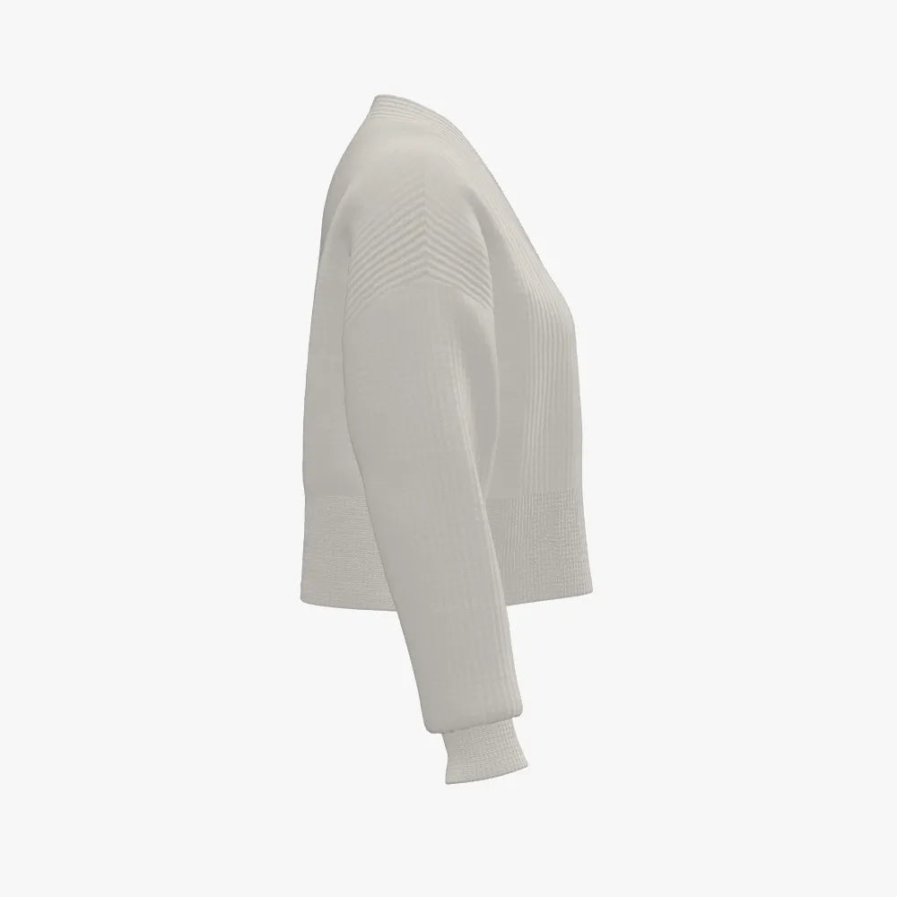 Women's Cropped Drop Shoulder Cardigan
