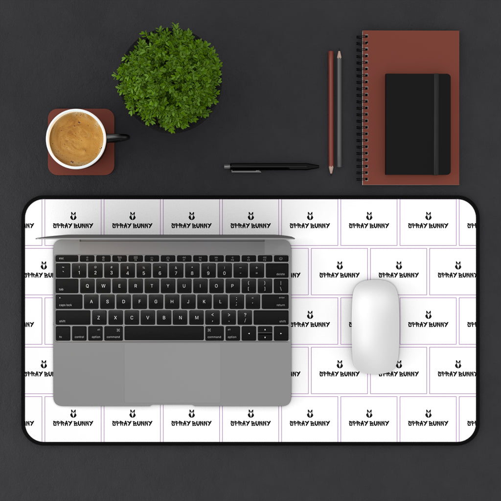 Spray Bunny Logo Desk Mat | Business Casual Accessories