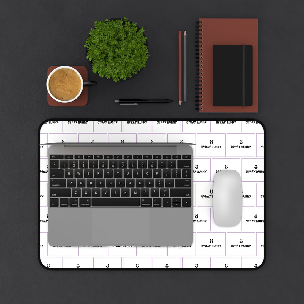 Spray Bunny Logo Desk Mat | Business Casual Accessories