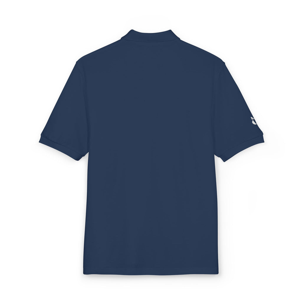 Embroidered 'Spray Bunny' Logo Polo Shirt