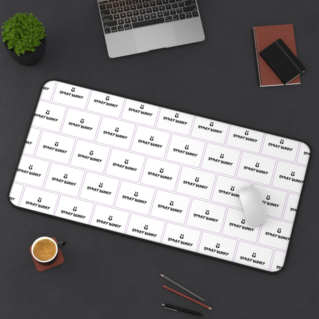 Spray Bunny Logo Desk Mat | Business Casual Accessories