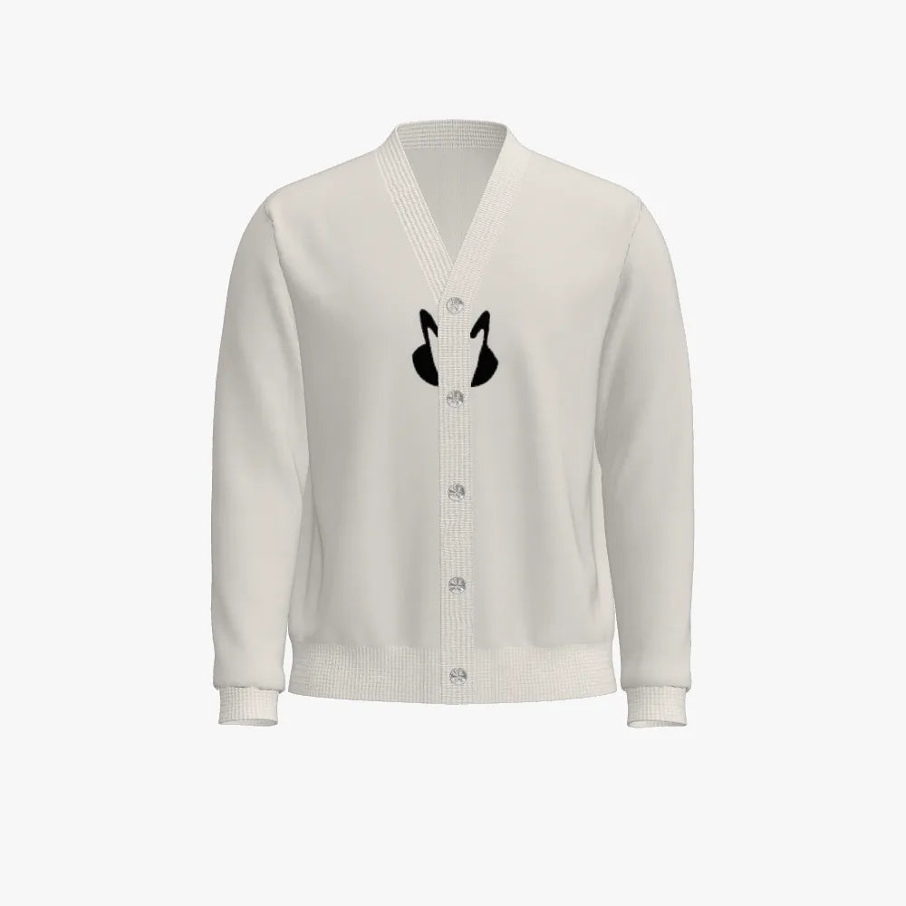 Unisex V Neck Cardigan