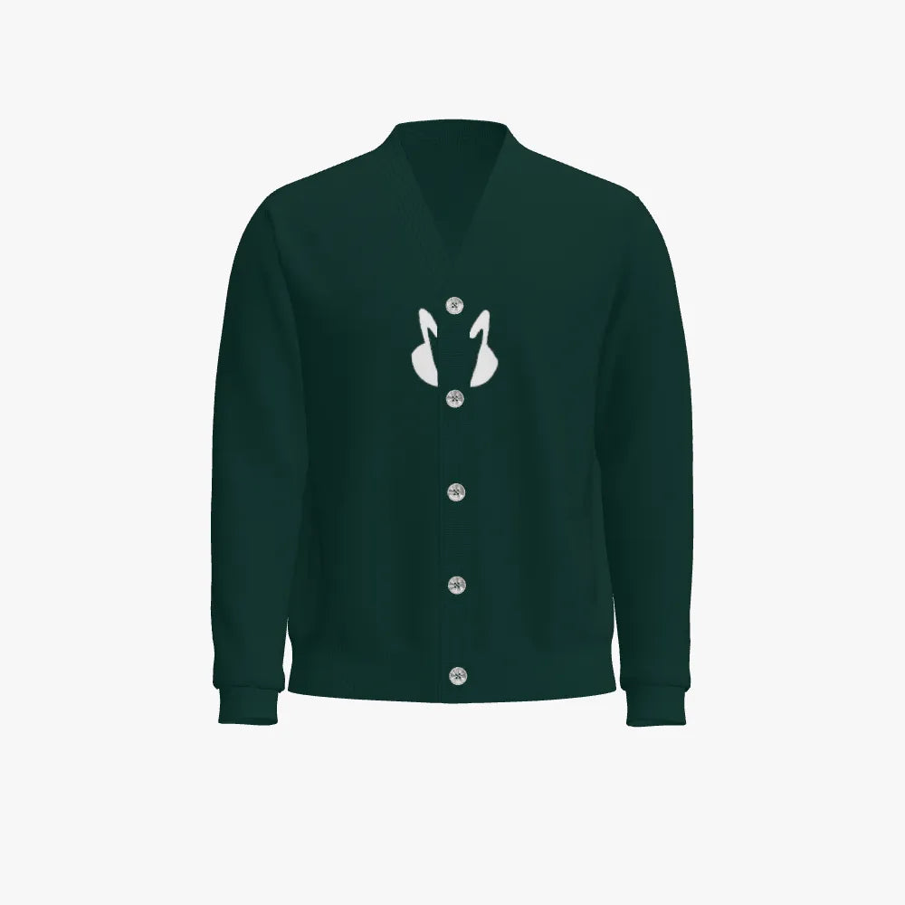 Unisex V Neck Cardigan
