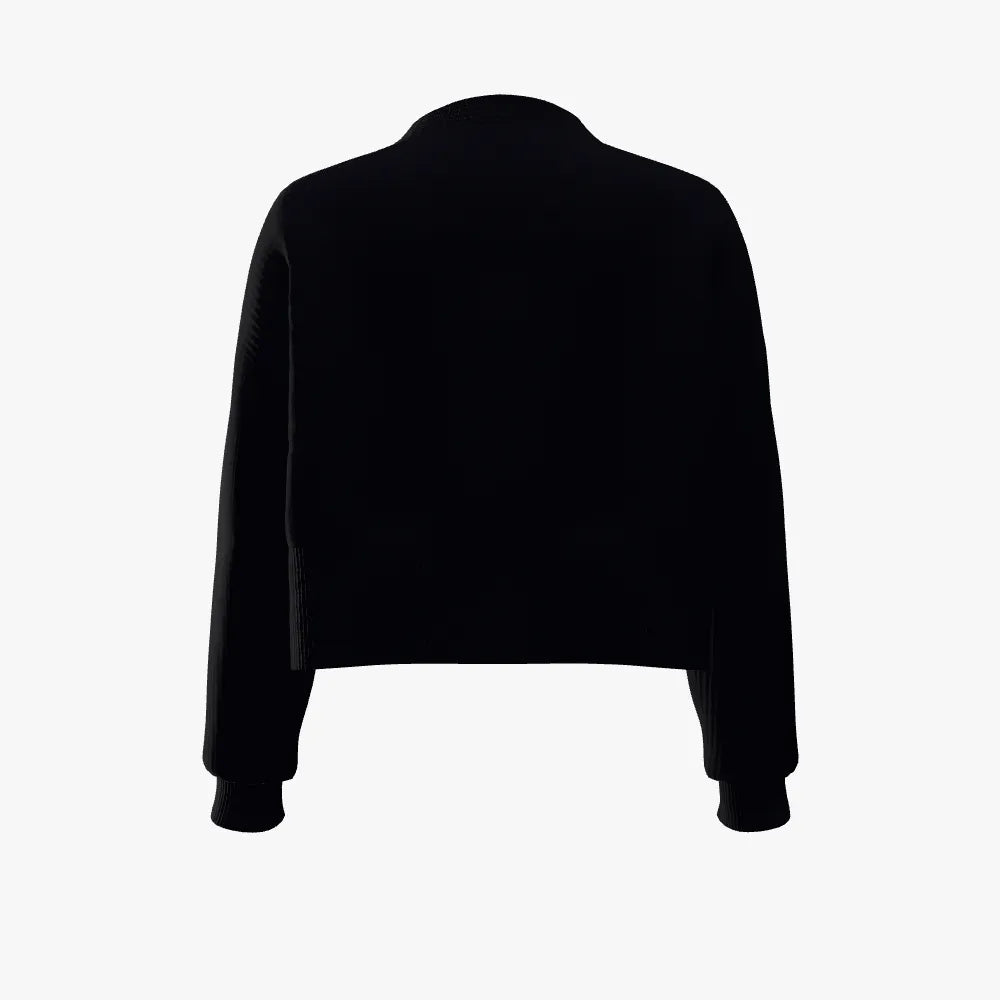 Women's Cropped Drop Shoulder Cardigan