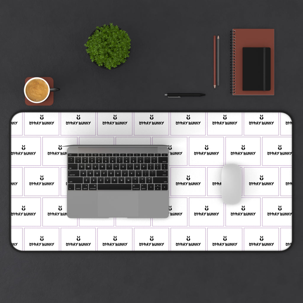Spray Bunny Logo Desk Mat | Business Casual Accessories