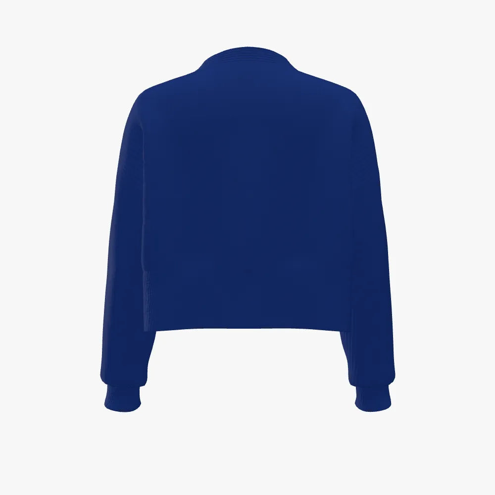 Women's Cropped Drop Shoulder Cardigan