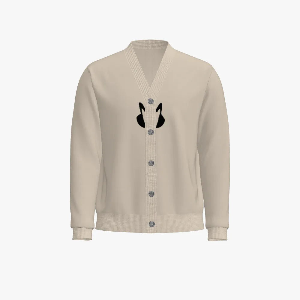 Unisex V Neck Cardigan